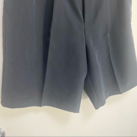 Geoffrey Beene Mens Dark Blue Pleated Front Rayon Blend Shorts Size 32 - Picture 4 of 11